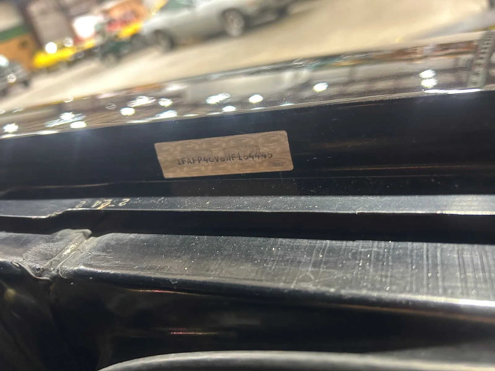 24_Numbers_ DS front fender VIN tag .JPG